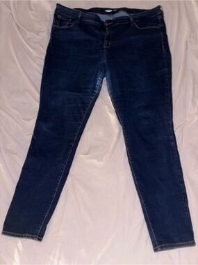 Old Navy Dark Blue Skinny Jeans — Stretch Slim Fit